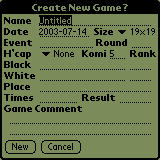 [Create new Game]