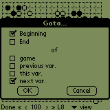 [Goto ... choices]