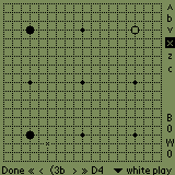 [Variation 'b' -- can go up/down ^/v]